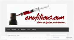 Desktop Screenshot of enofilicos.com